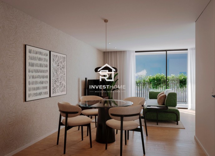 Apartamento T1 | Novo | Varanda | Garagem | Paranhos | Polo Universitário 