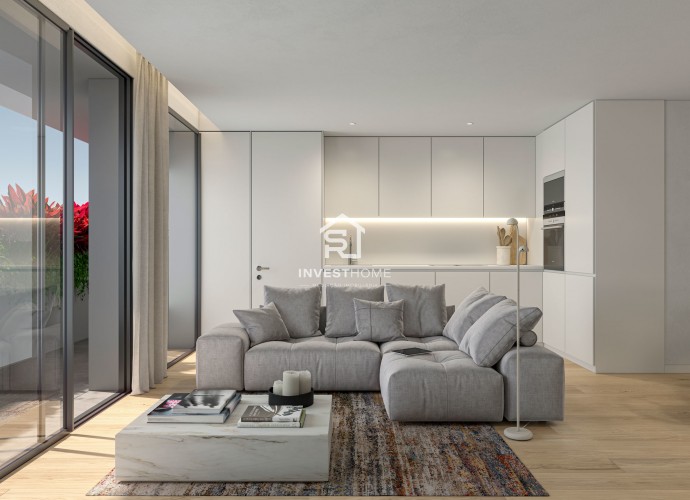 Apartamento T2| Nova construção | Lug Garagem | Varanda